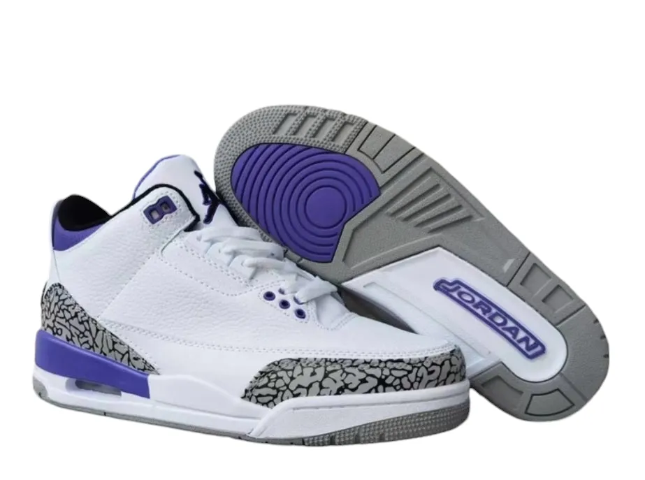 Baskets Air Jordan 3 Dark Iris