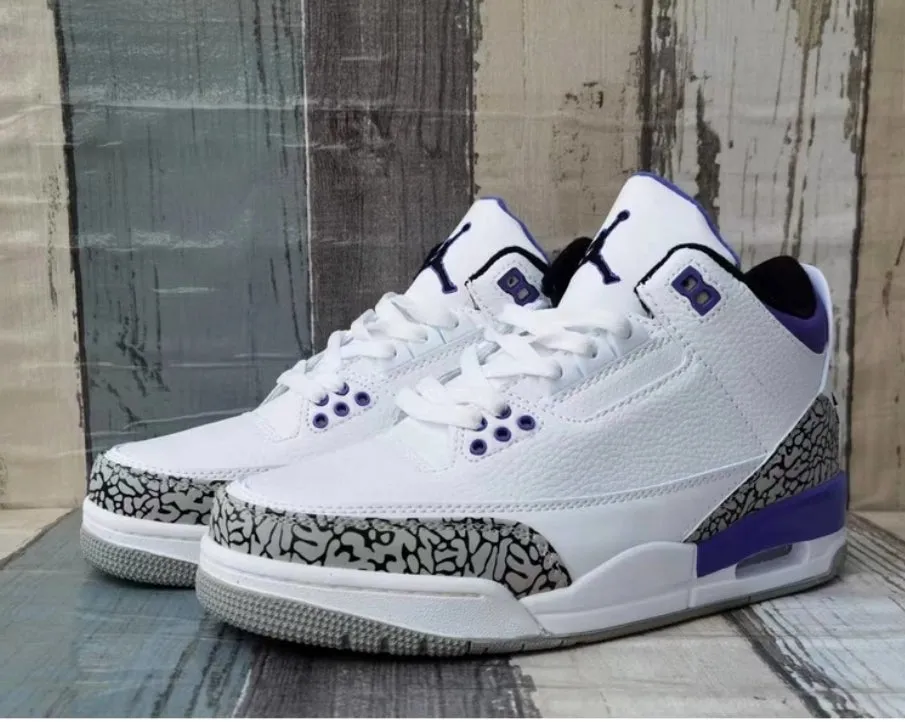 Baskets Air Jordan 3 Dark Iris