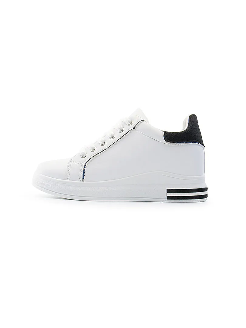 Baskets blanche et noire