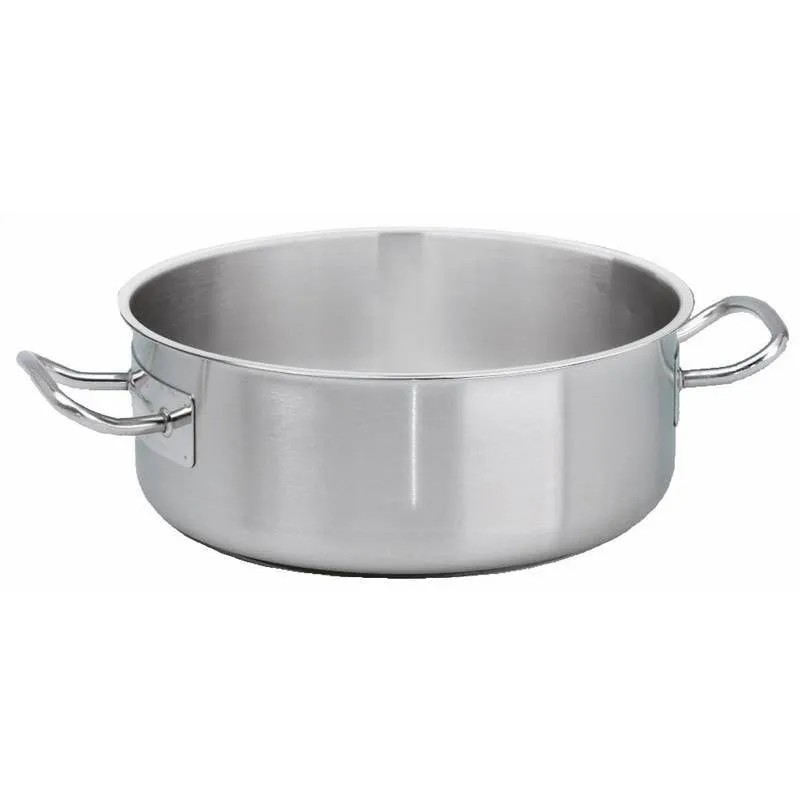 Batterie de cuisine inox pro 18/10 de ø32 cm - 10 litres