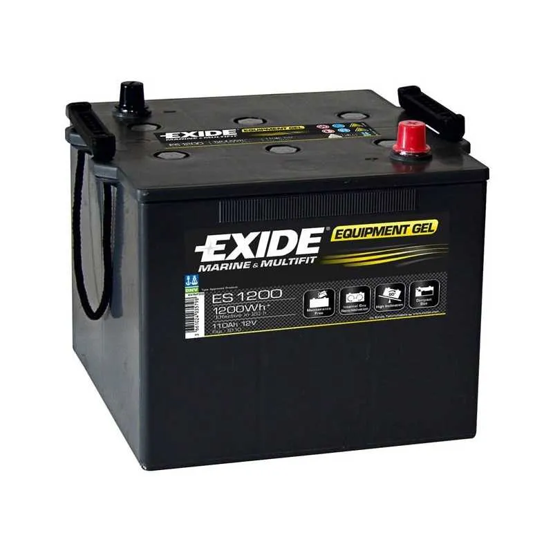 Batterie EXIDE Equipment Gel Marine & Leisure 12V 110Ah 760A D07