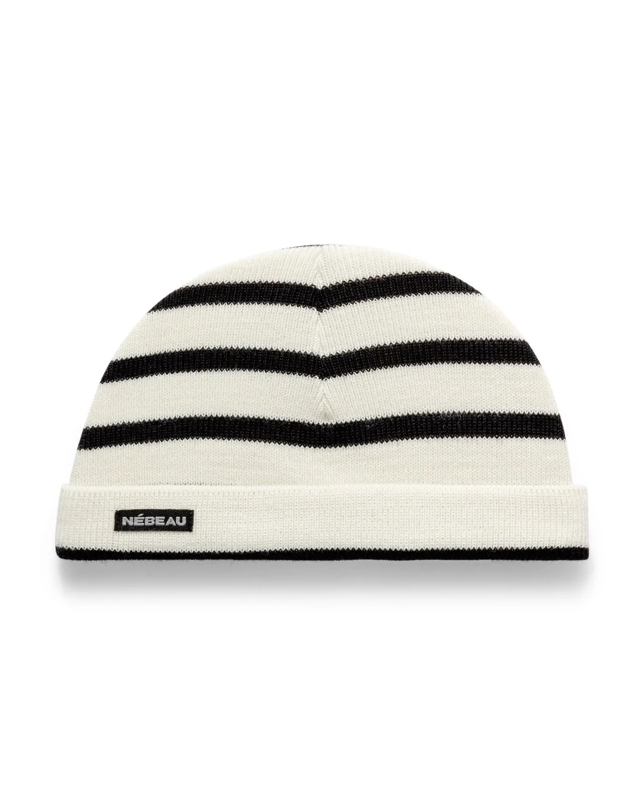 Bonnet ERWAN Noir/Ecru