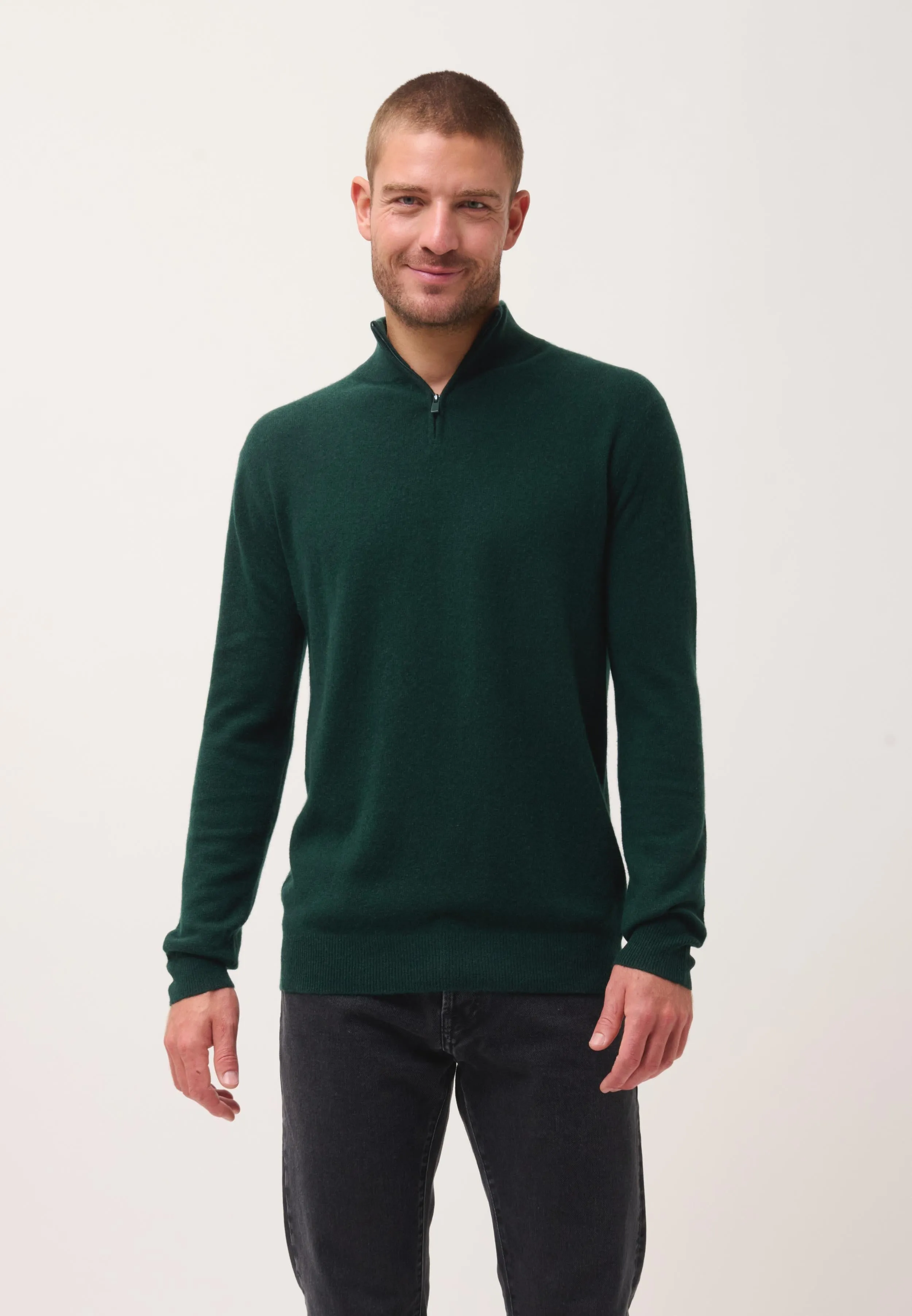 BRADLEY pull col camionneur cyprès