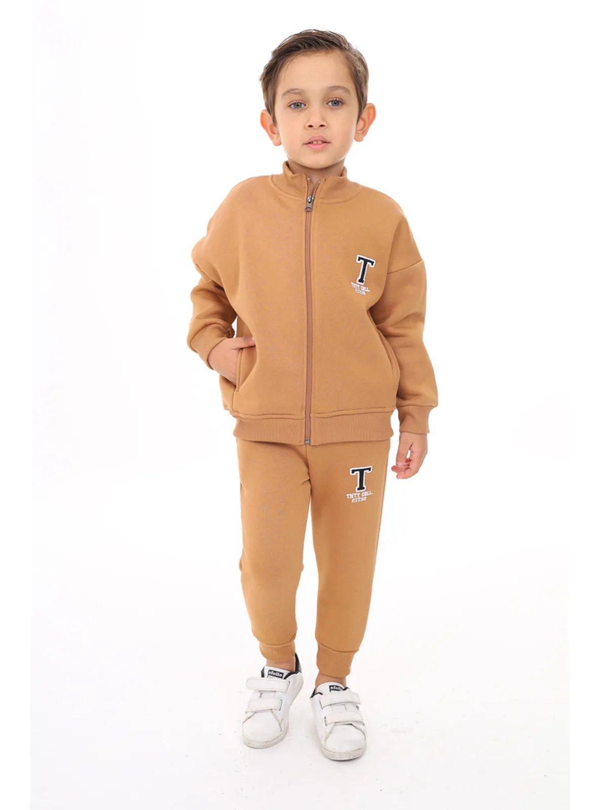 Brown - Boys` Suit