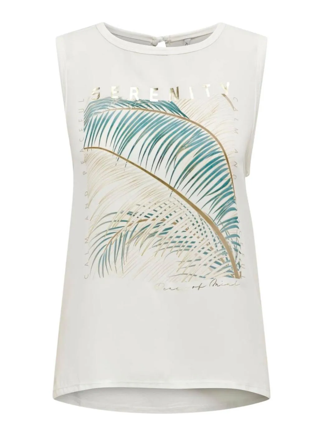 Camiseta Only Flora blanche pour femme