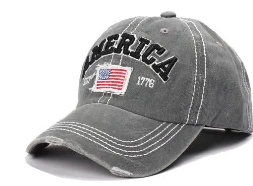Casquette motard - America 1776