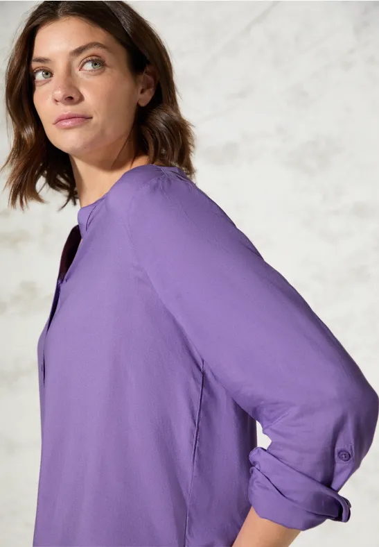 CECIL Blouse en couleur unie 