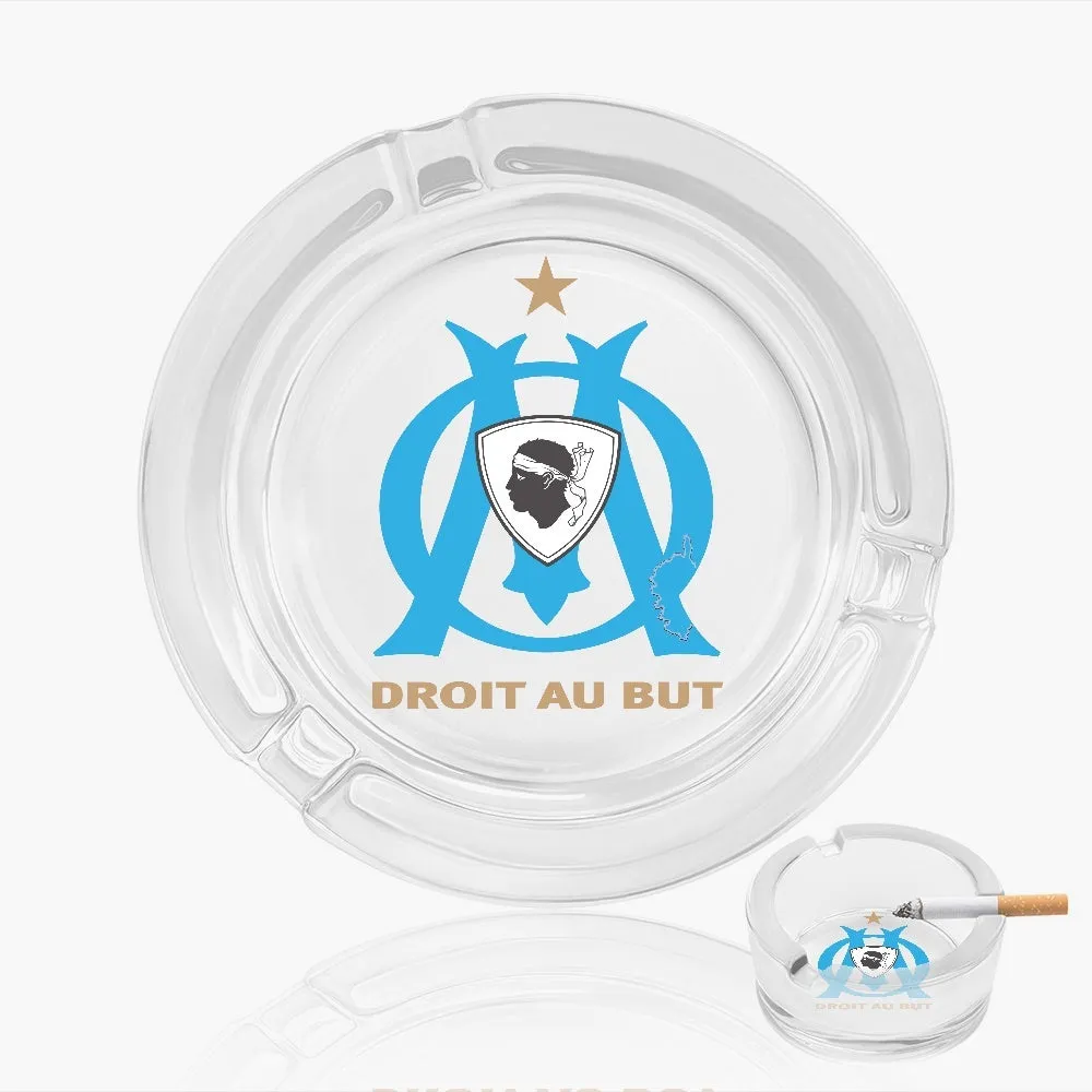 Cendrier en verre Droit au But