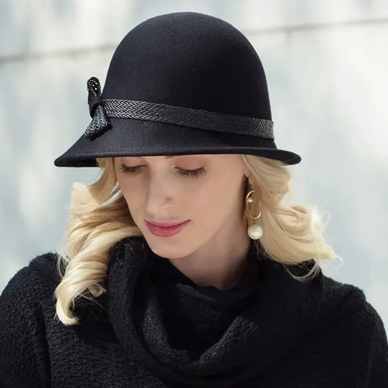 Chapeau cloche fedora