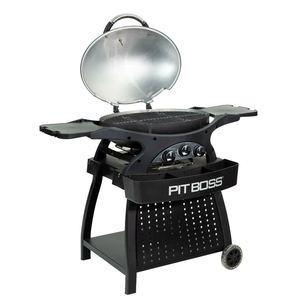Chariot pour barbecue gaz pit boss sportsman 3