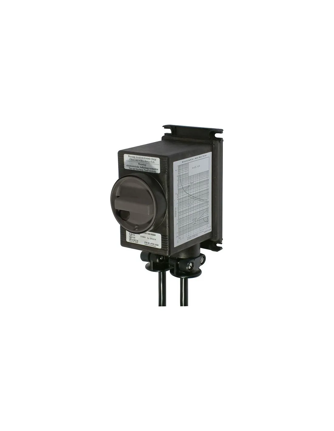 Disjoncteur moteur 4-6,3 A + CA O+F CEAG Crouse-Hinds 52459