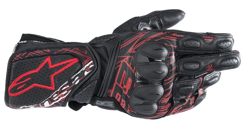 GANTS ALPINESTARS MM93 RING V2 NOIR ROUGE