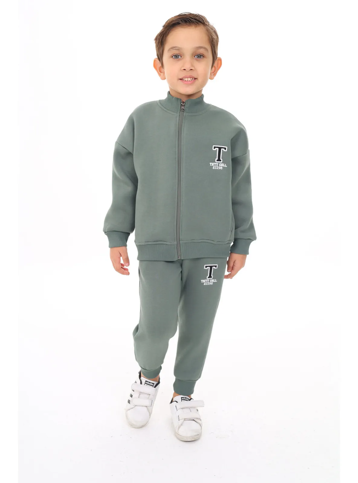 Green - Boys` Suit