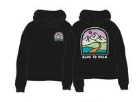 Hoodie en coton recyclé Friday Collective - Noir