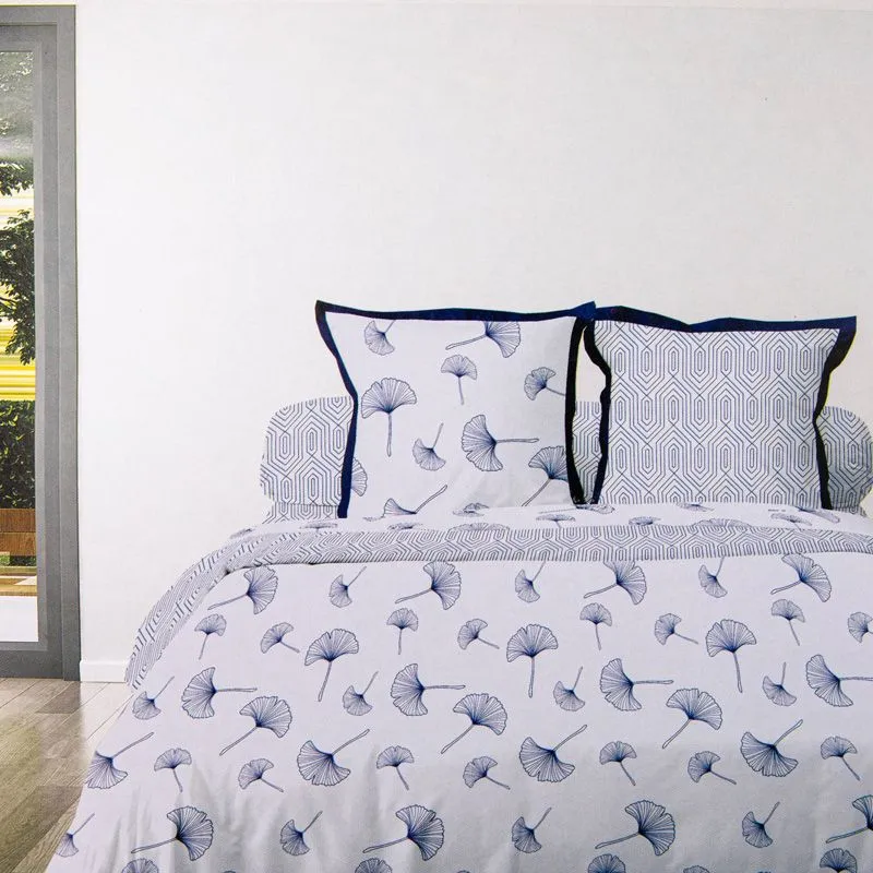 Housse de couette + 2 taies japan flowers imprime 260x240 Mixte 