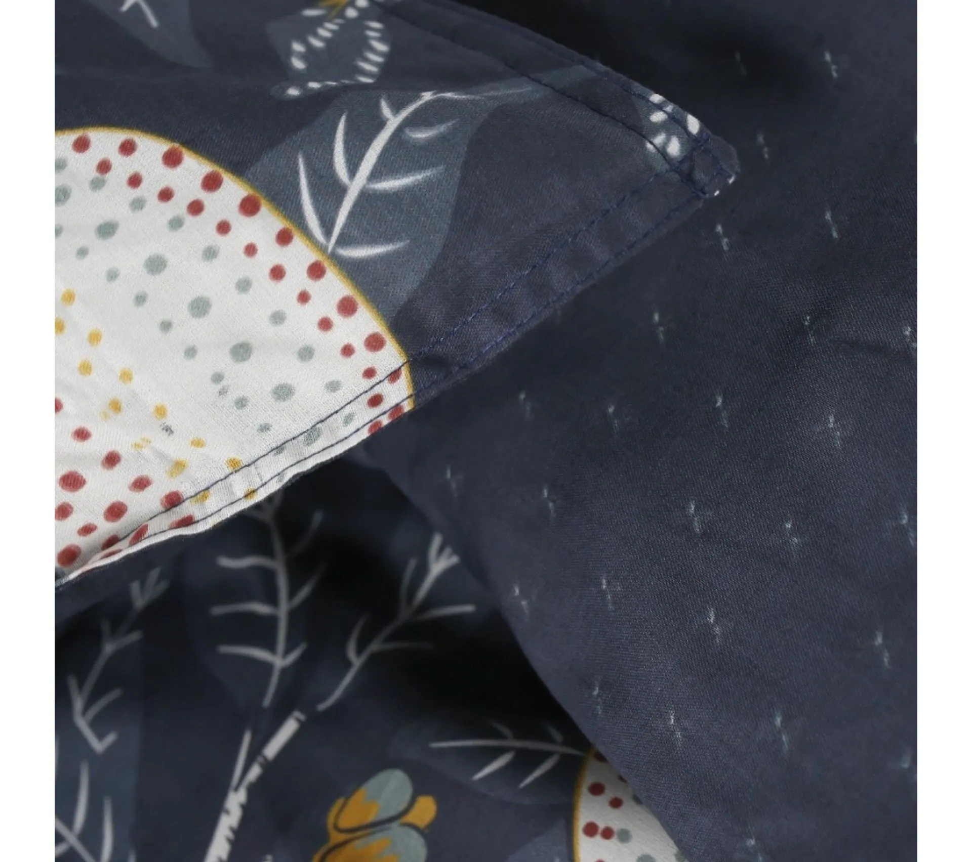 Housse De Couette 220x240 Sunshine Olplants + 2 Taies 100% Coton 57 Fils