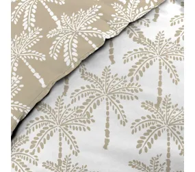 Housse De Couette 260x240 + 2 Taies Oliana 100% Coton 57 Fils