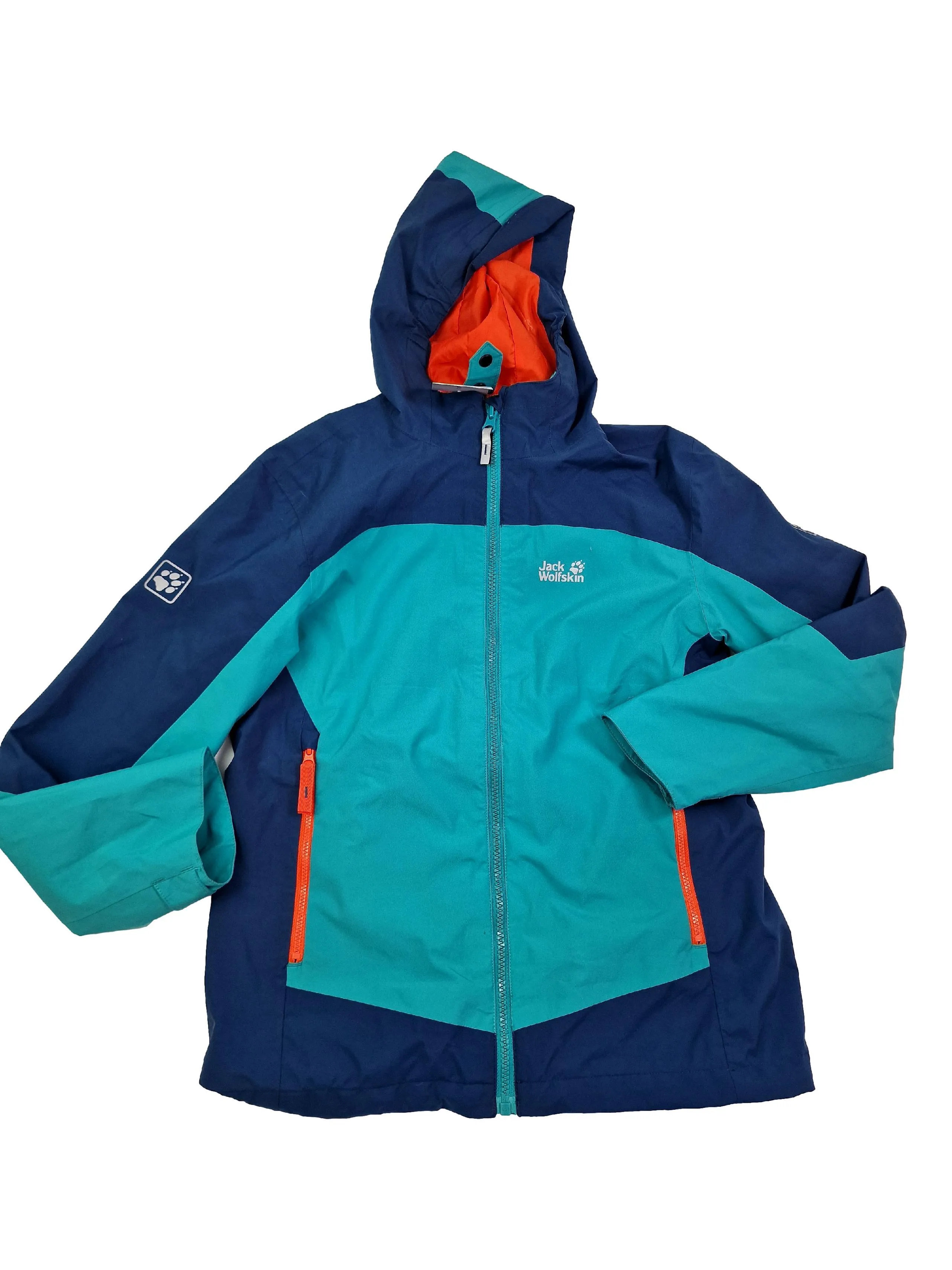 JACK WOLFSKIN 6 ans coupe vent vert