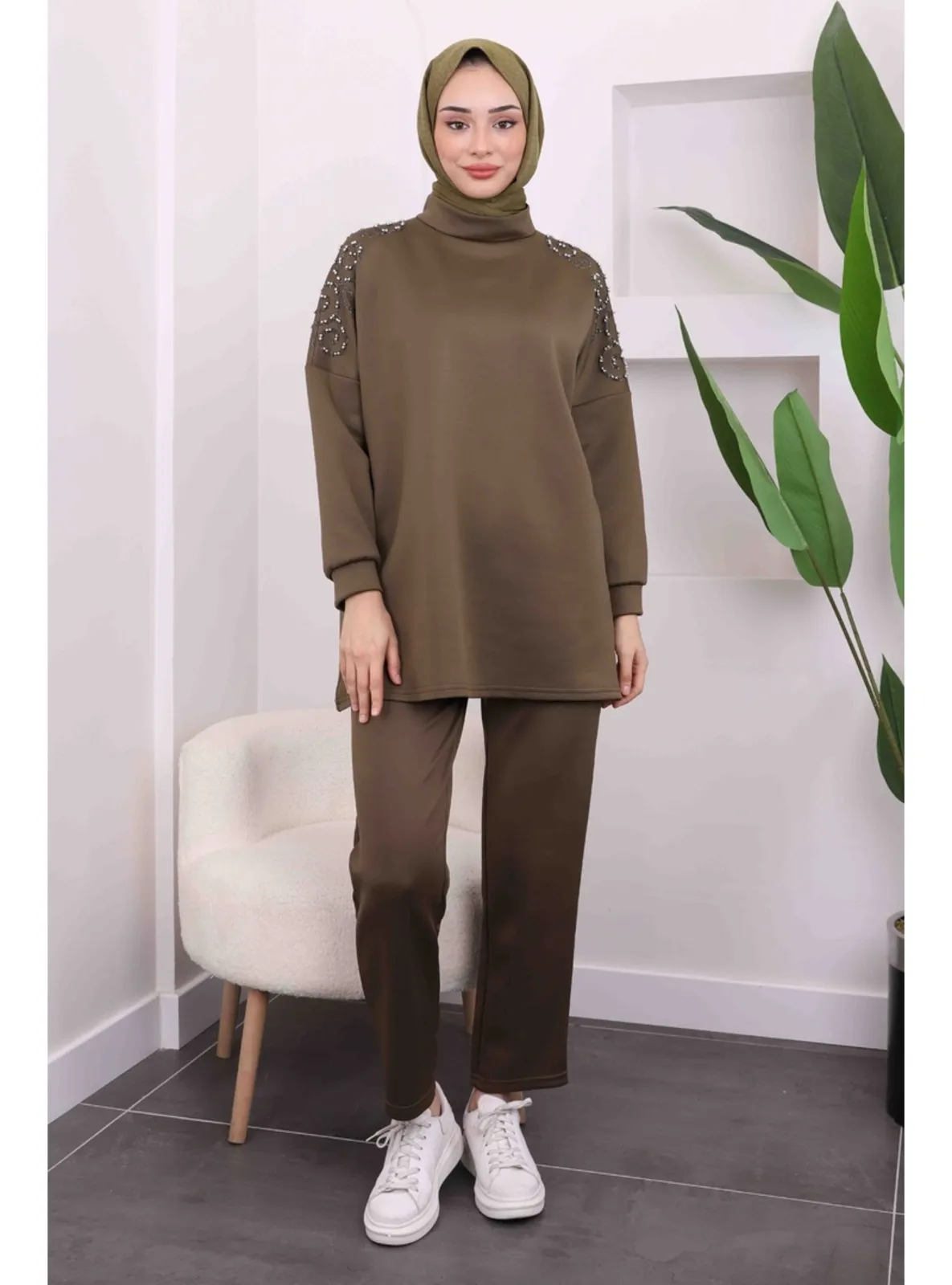 Khaki - Suit