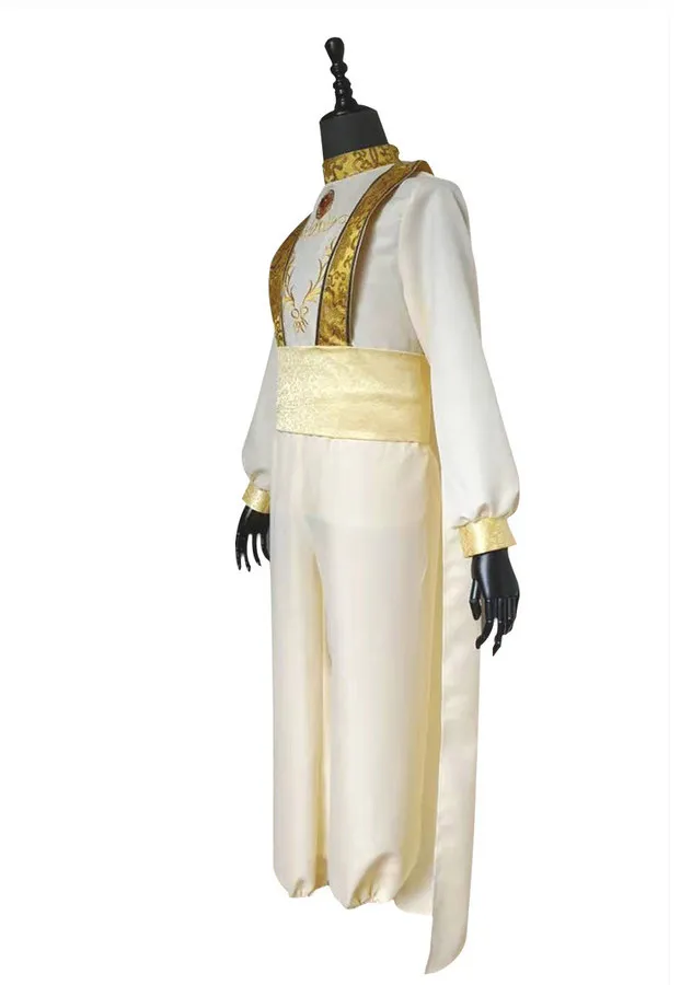 Lampe magique aladdin mille et une nuits, costume de spectacle de film d'action en direct, costume aladdin jafar cos pour adulte