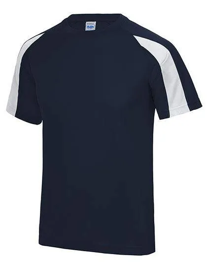Lot de 3 T-Shirts Vierges Just Cool JC003 Contrastés Pour Homme