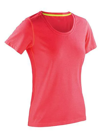 Lot de 5 T-Shirts Vierges Spiro S271F Fitness à Manches Courtes