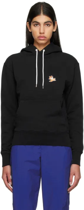   Maison Kitsuné  Black Chillax Fox Hoodie