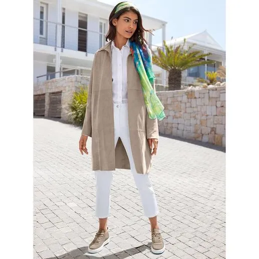 Manteau en suède de chèvre Studio AR