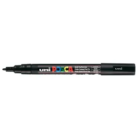 Marqueur peinture pointe fine conique Noir