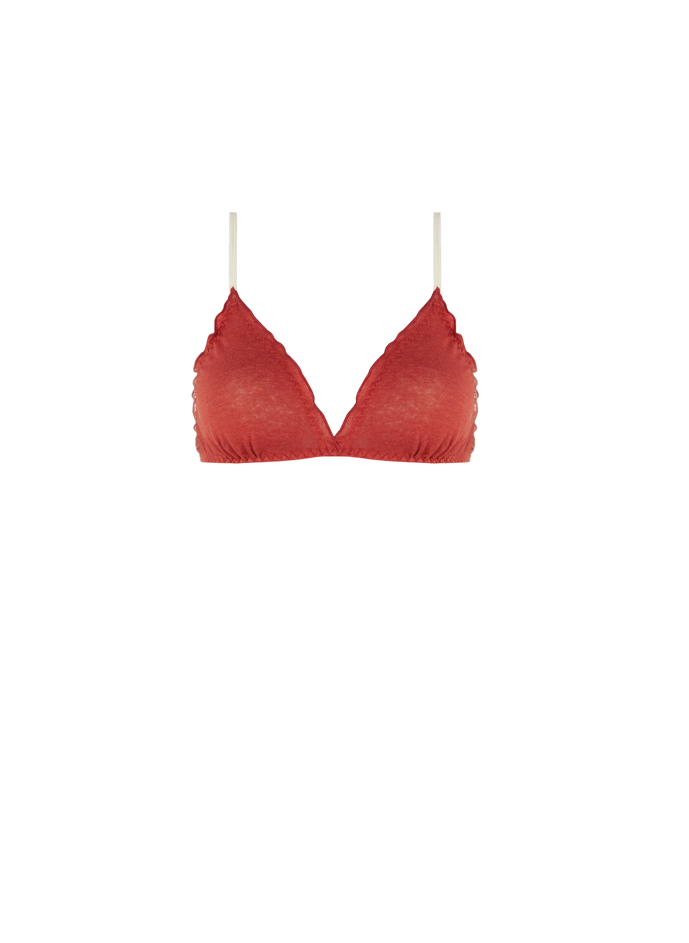 MOMONI  Soutien-gorge Vipera en coton - Rouge