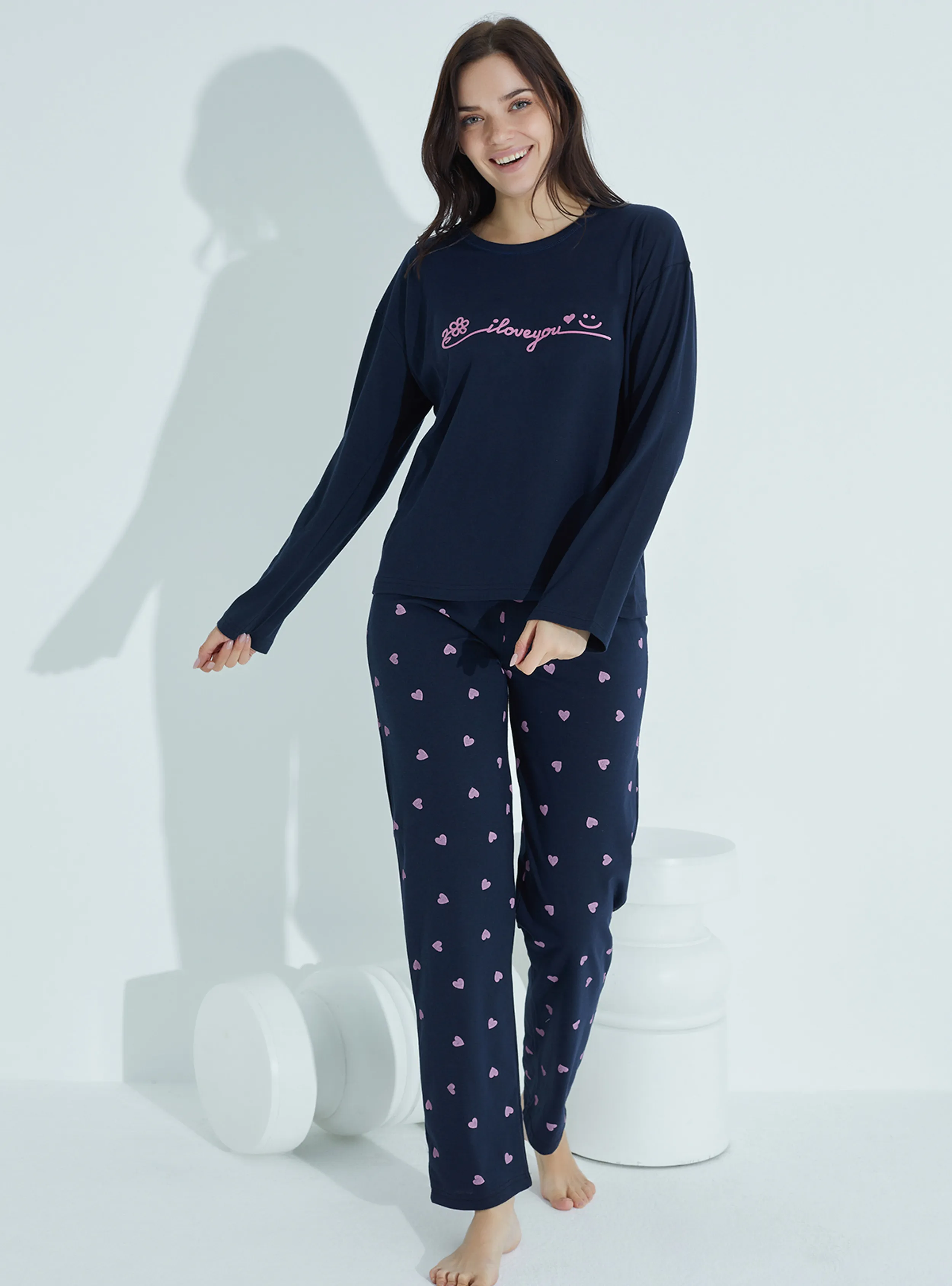 Navy Blue - Pyjama Set
