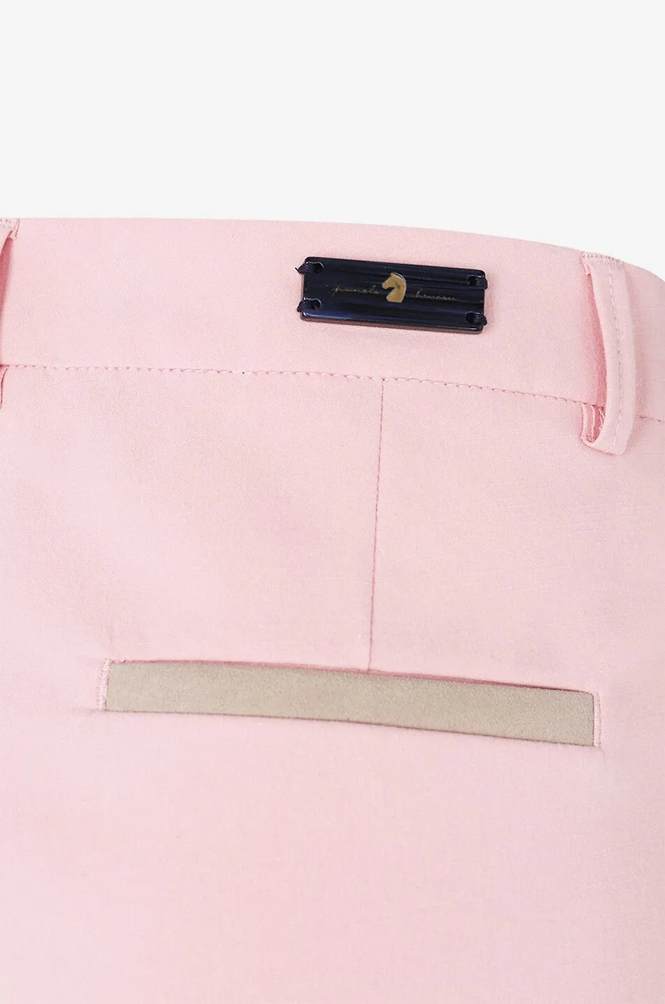 Pantalon droit en coton Philine