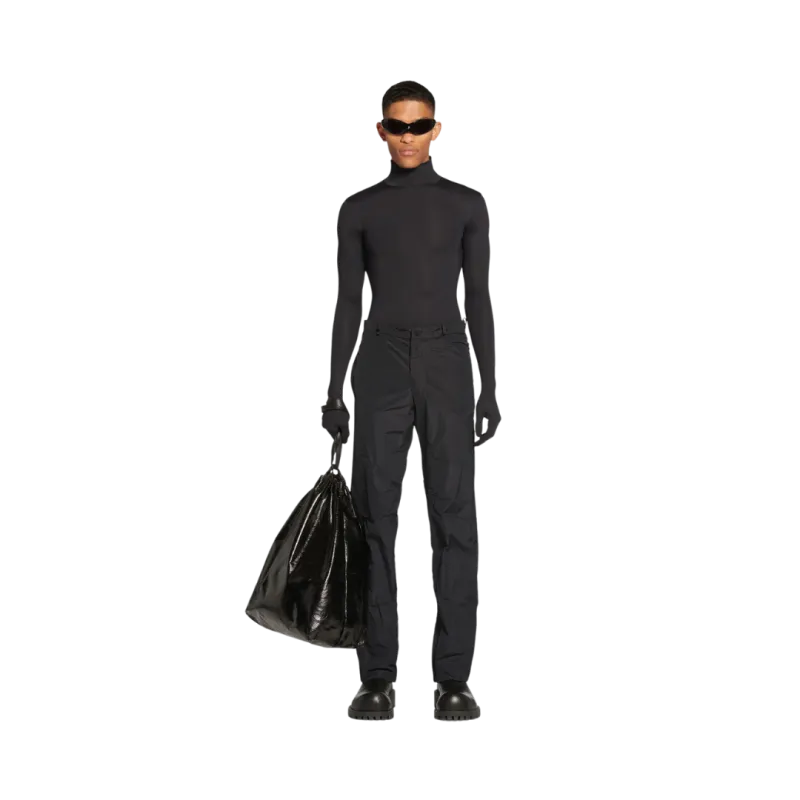 Pantalon Repliable en taffetas d'extérieur noir