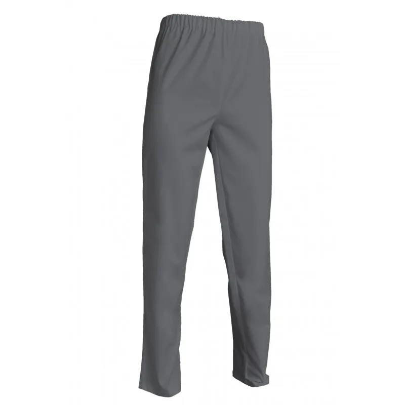 PANTALON UNISEXE TAILLE ELASTIQUEE BLANC ET COULEUR