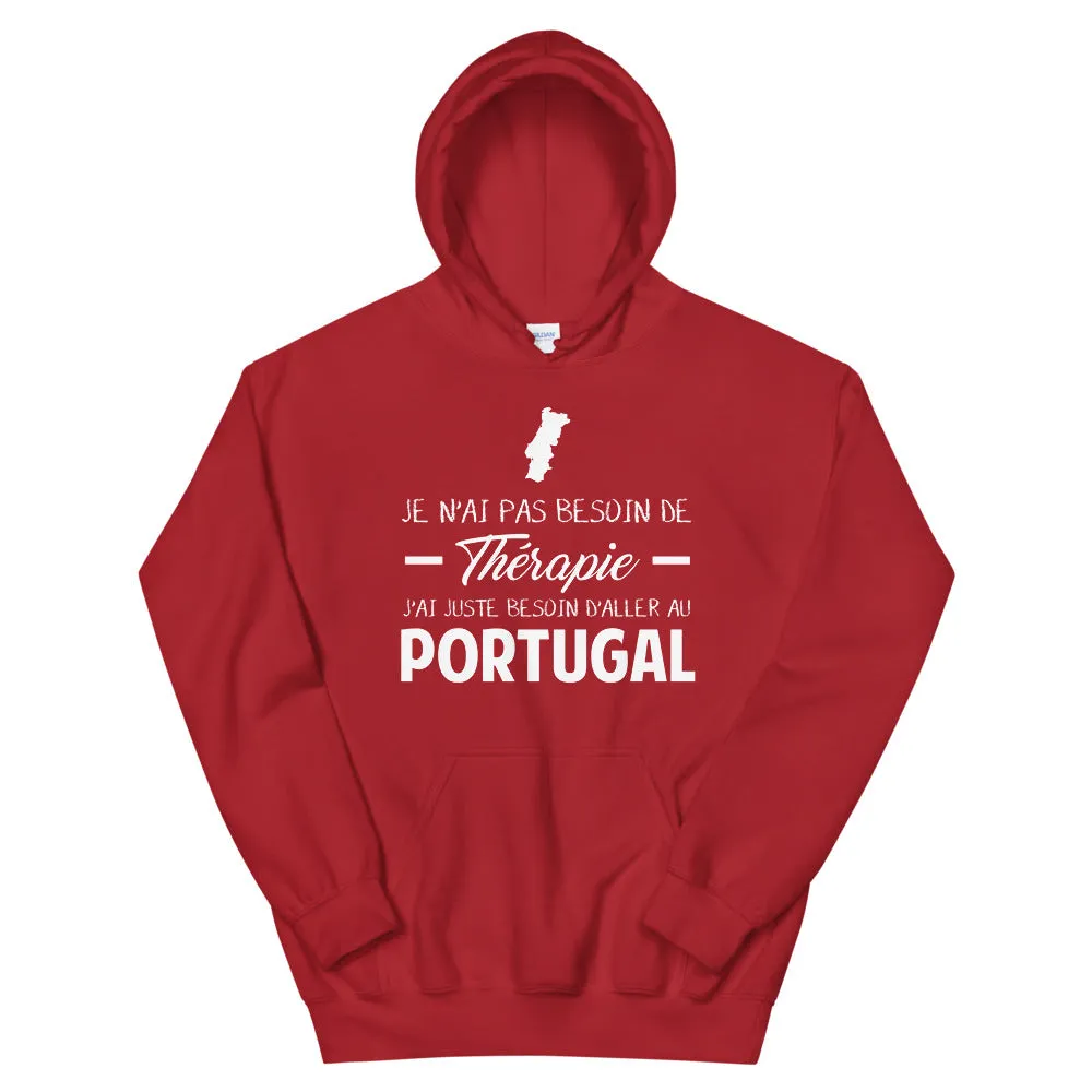 Pas besoin de Thérapie Portugal - Sweatshirt à capuche