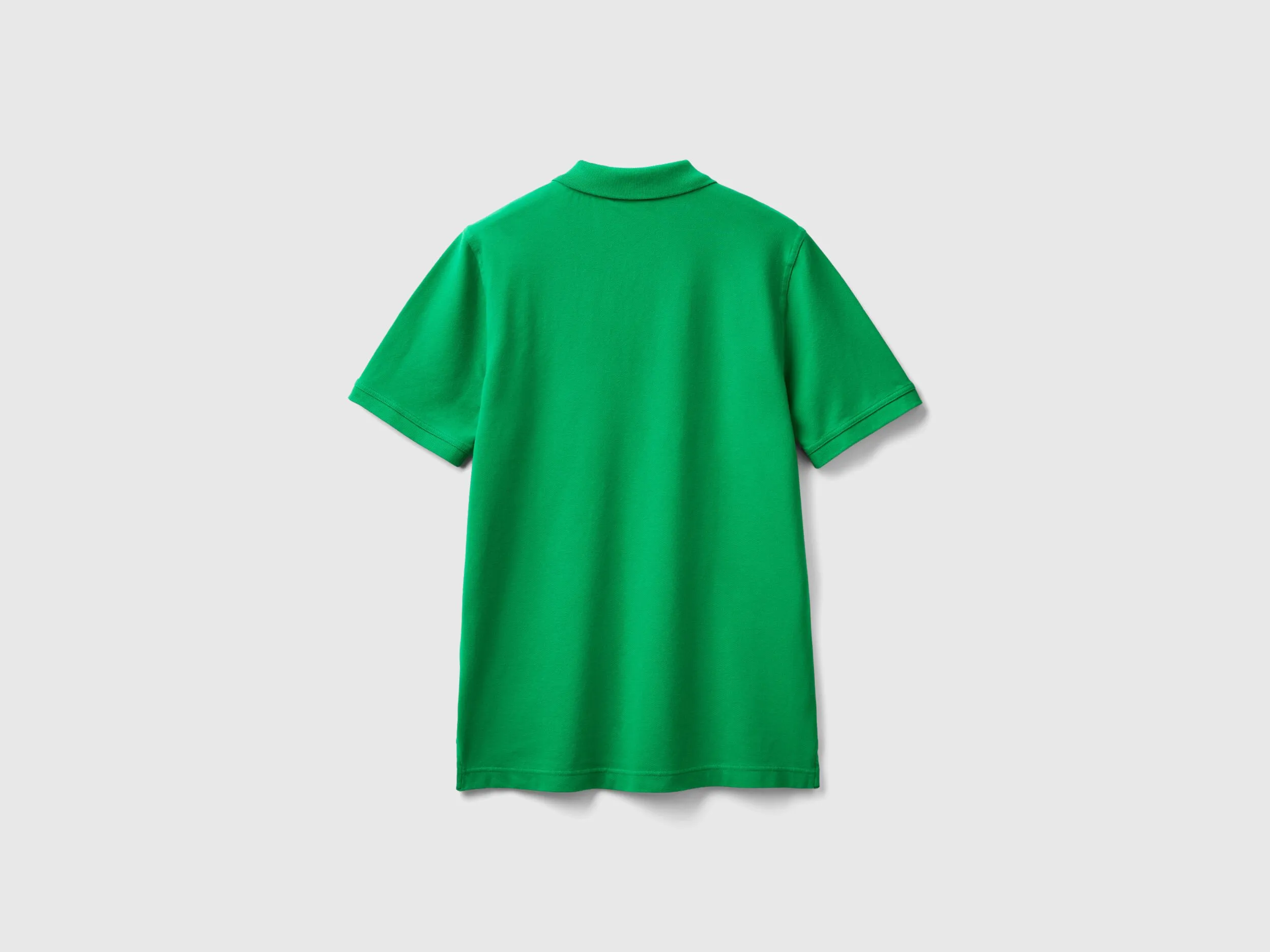 Polo ajusté vert