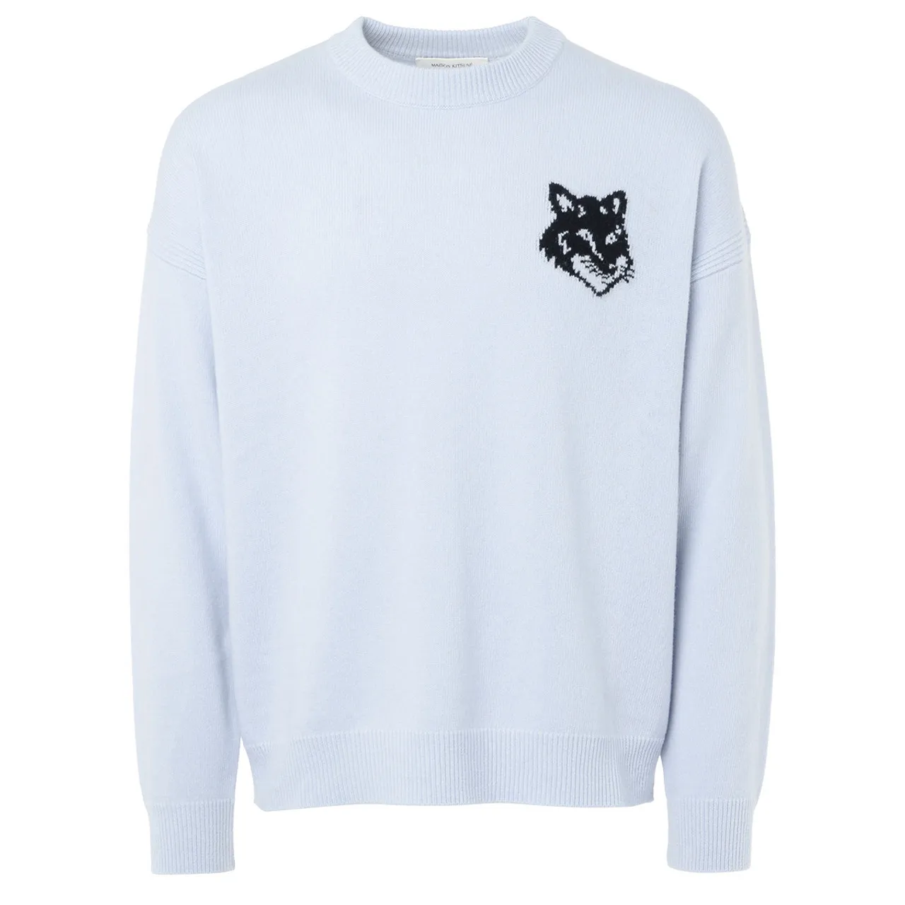 Pull bleu clair Maison Kitsunè