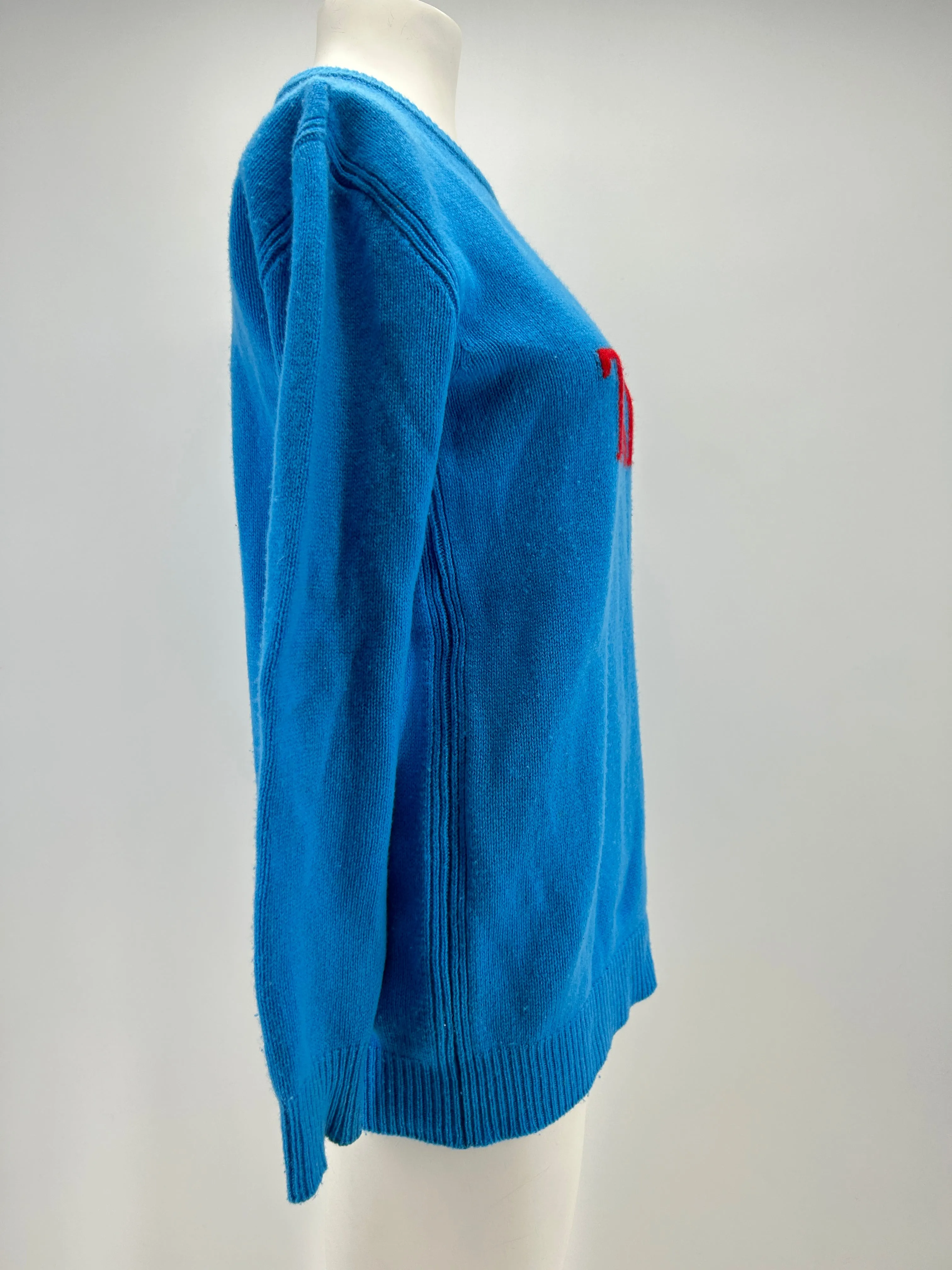 Pull bleu