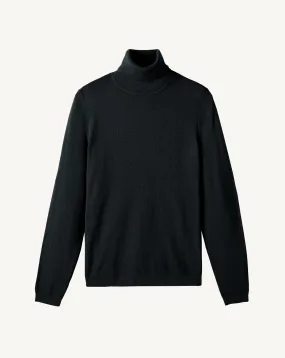 Pull col roulé ajusté