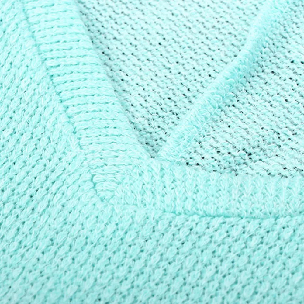 Pull large décontracte Col V
