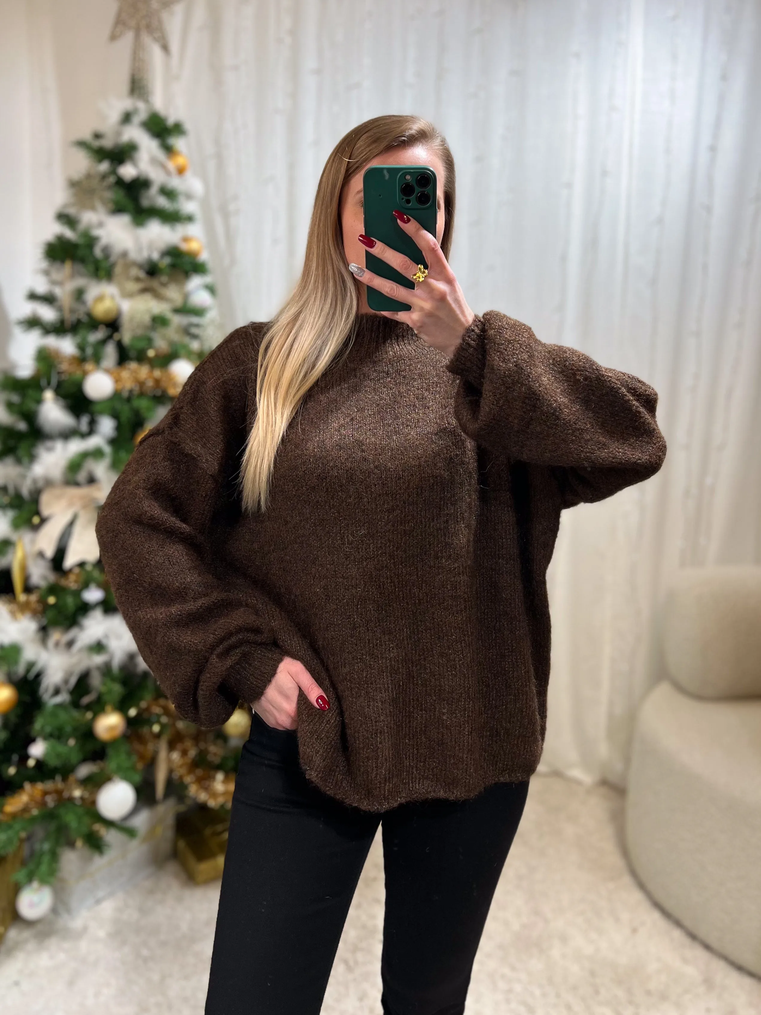 Pull LOUNE chocolat