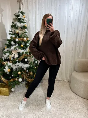 Pull LOUNE chocolat