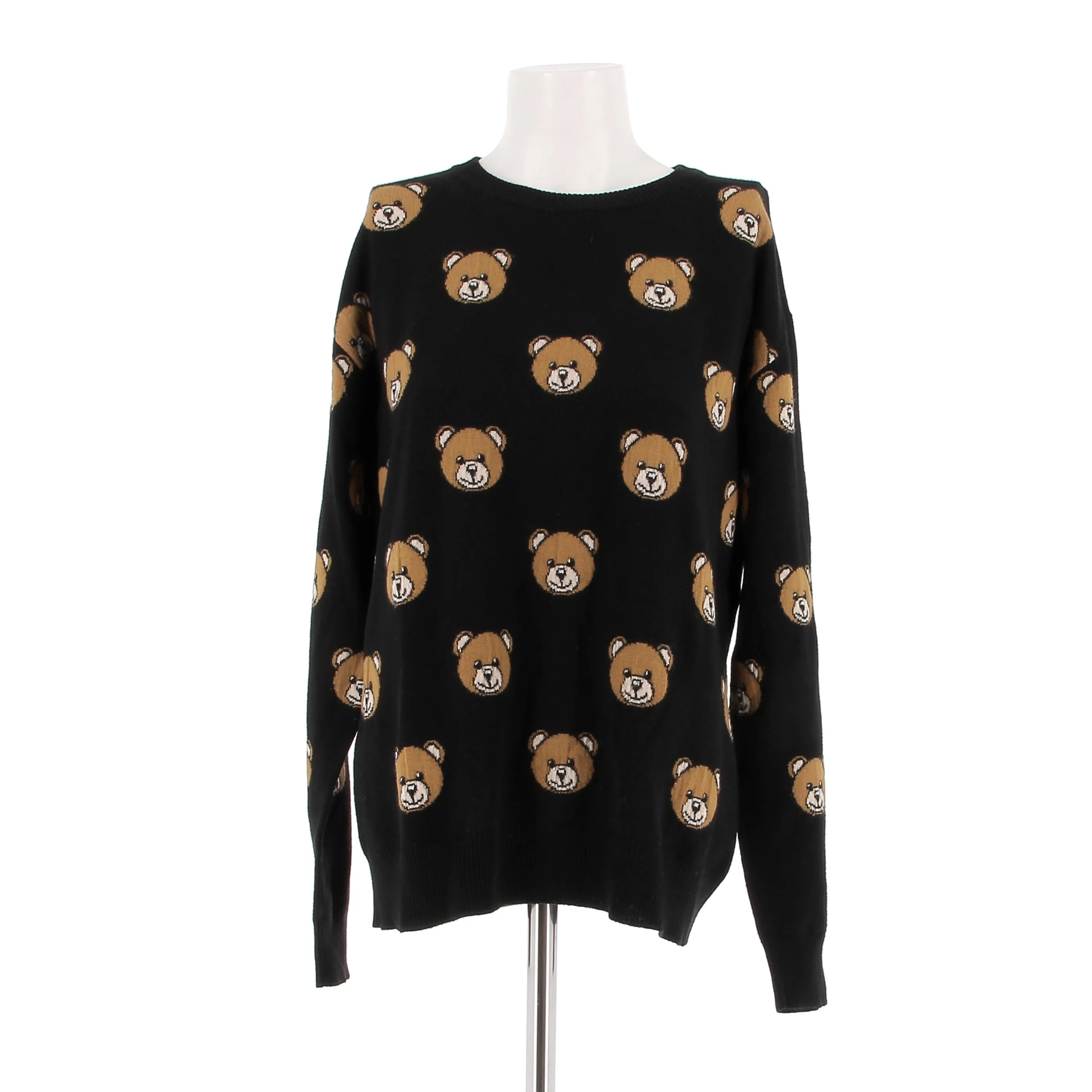 Pull noir Teddy Bear