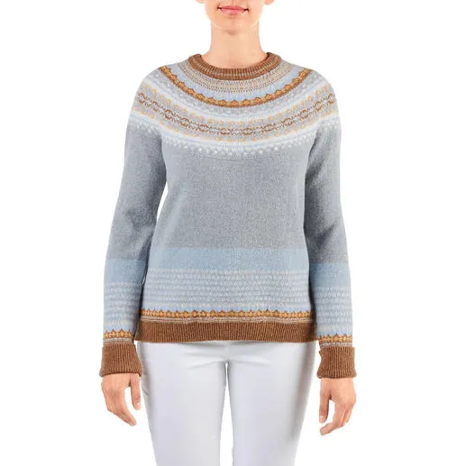 Pull-over Fair-Isle 6 couleurs