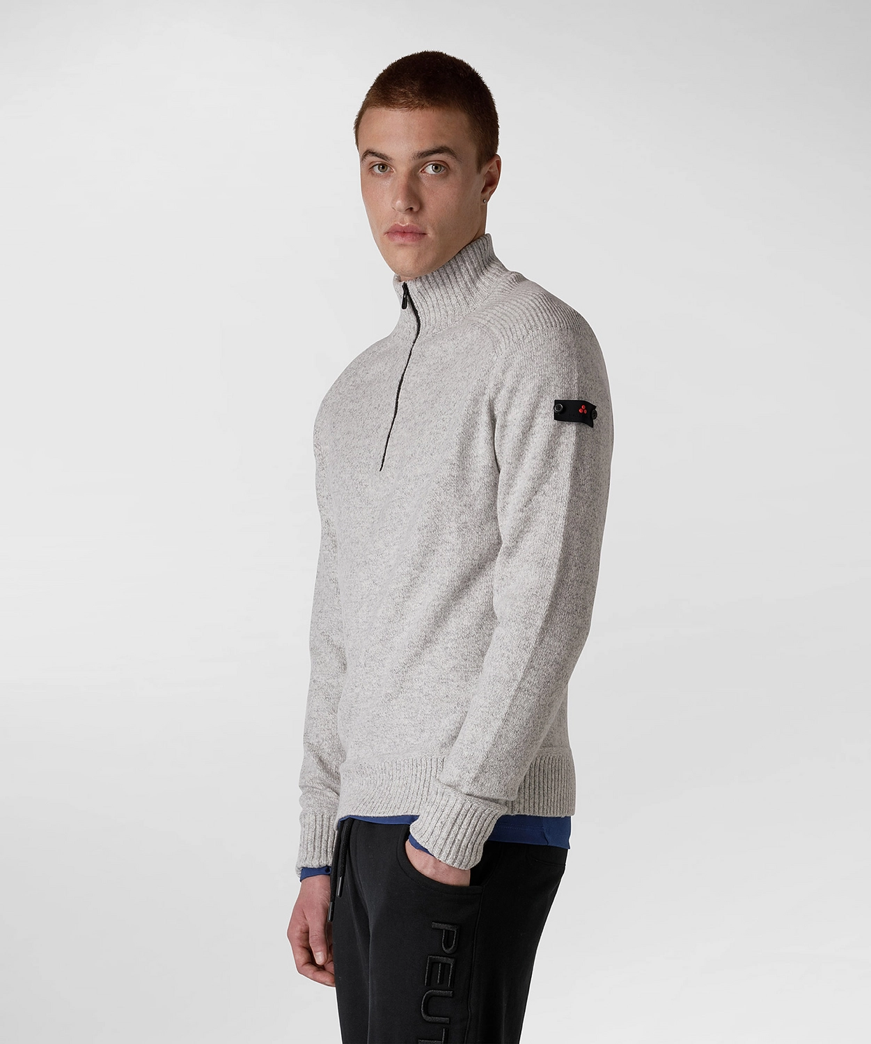 Pull Peuterey Men Braille Grey