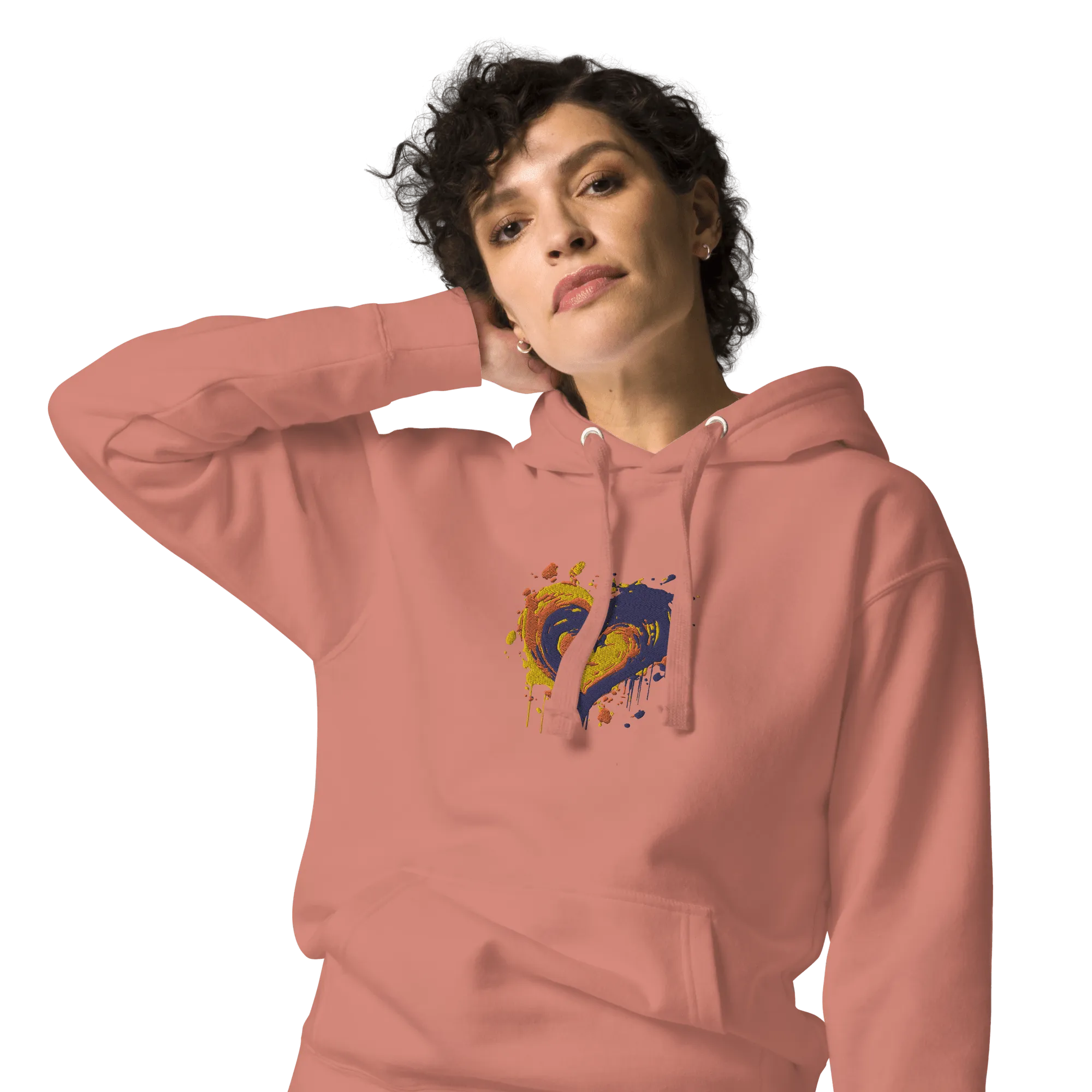 Pull à Capuche O'coeur Brodé Jealous