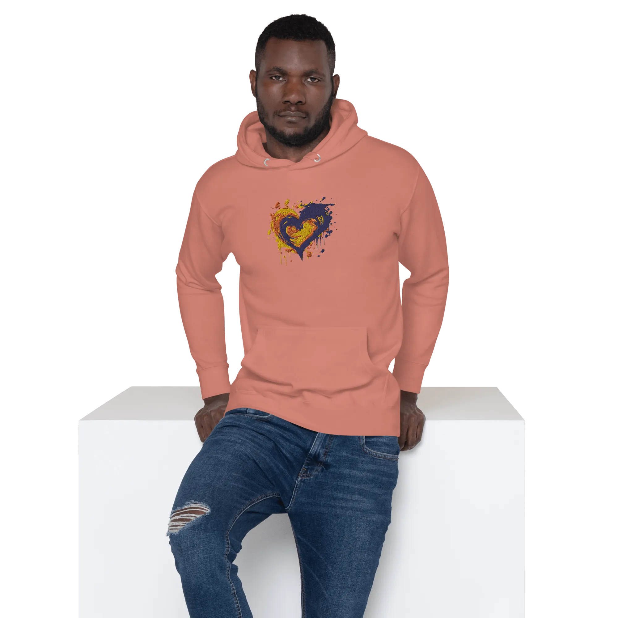 Pull à Capuche O'coeur Brodé Jealous