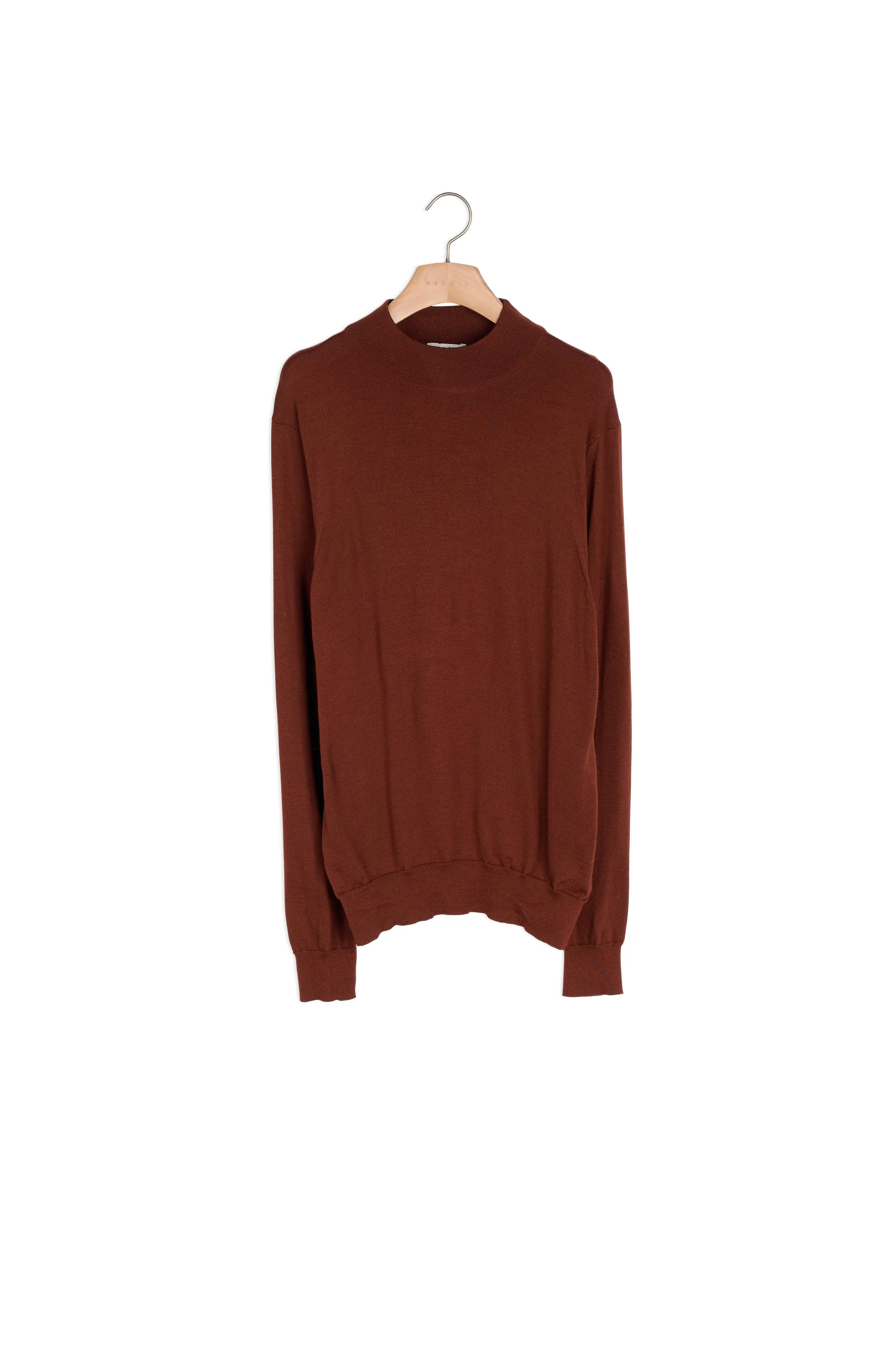 Pull à col cheminée