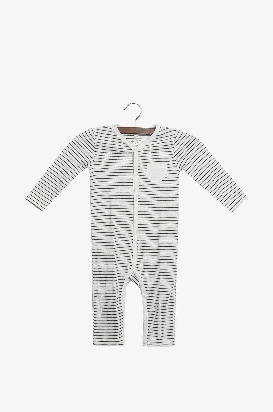 Pyjama bébé rayé en jersey