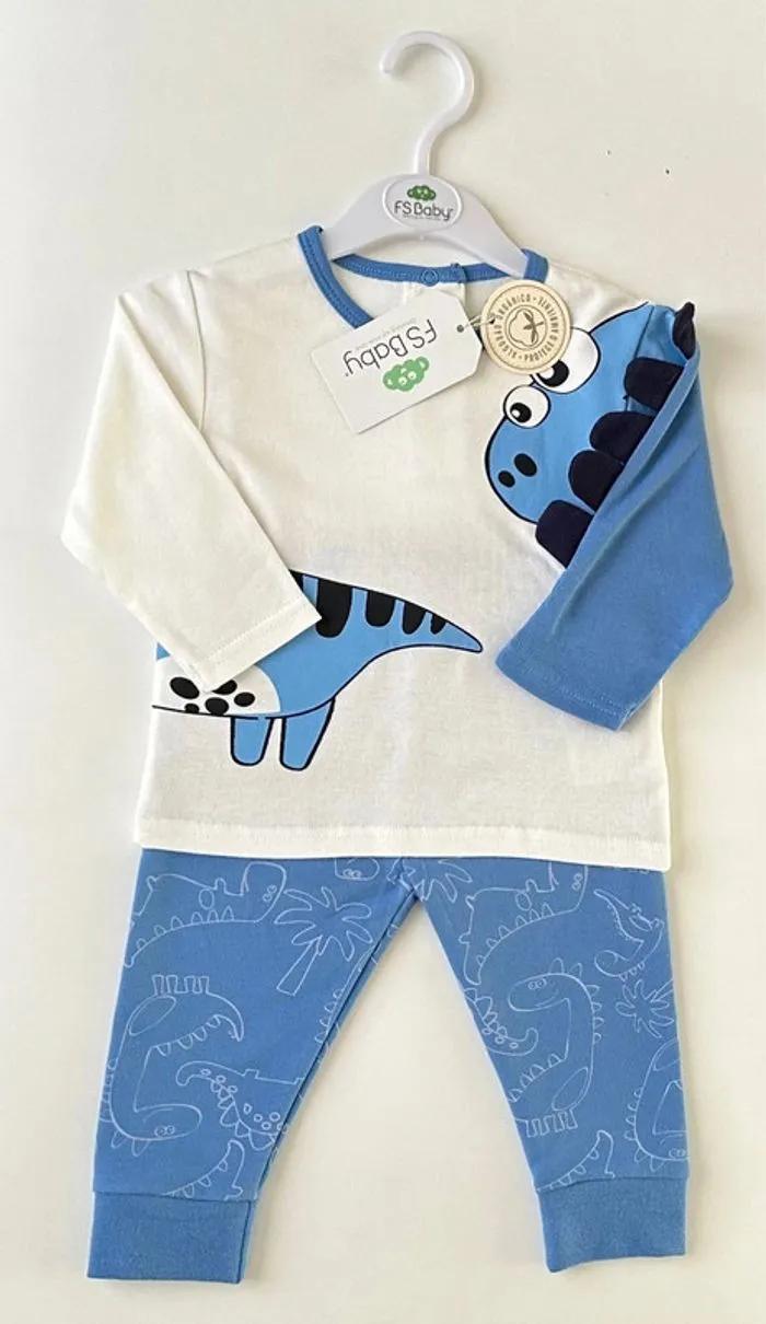 Pyjama garçon 2p FS baby taille 9/12 mois 74 cm - FS Baby - 9 mois  | Beebs